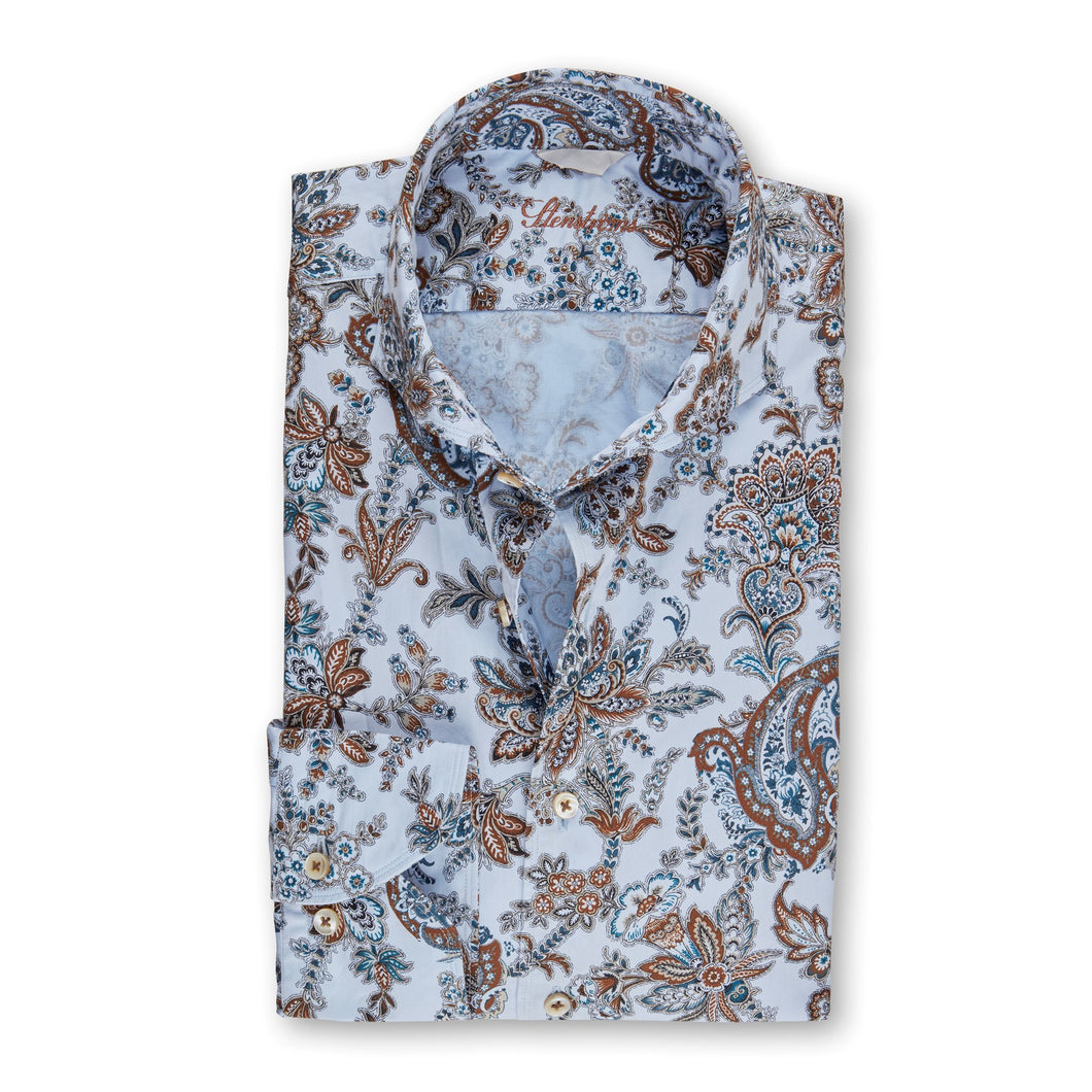Stenstroms Paisley Casual Fitted Body Shirt