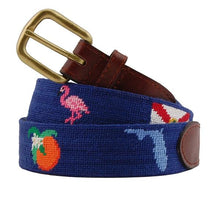 Load image into Gallery viewer, FLORIDA Life style  Needlepoint Belt
