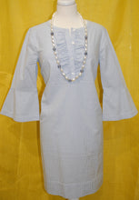 Load image into Gallery viewer, Siegel&#39;s Seersucker Ruffle Dress

