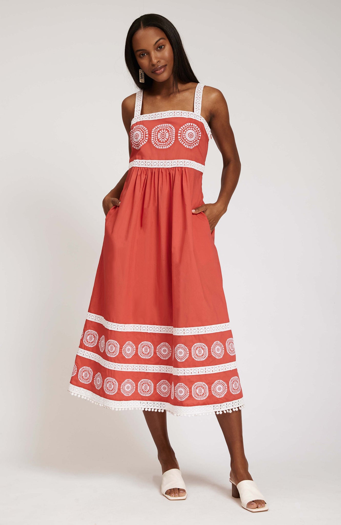 tyler boe dresses Audrey Equestrian Status Dress, 6 / Navy selling style that sold out last year is back in a new color Pamela Embroidered Shift Dress by